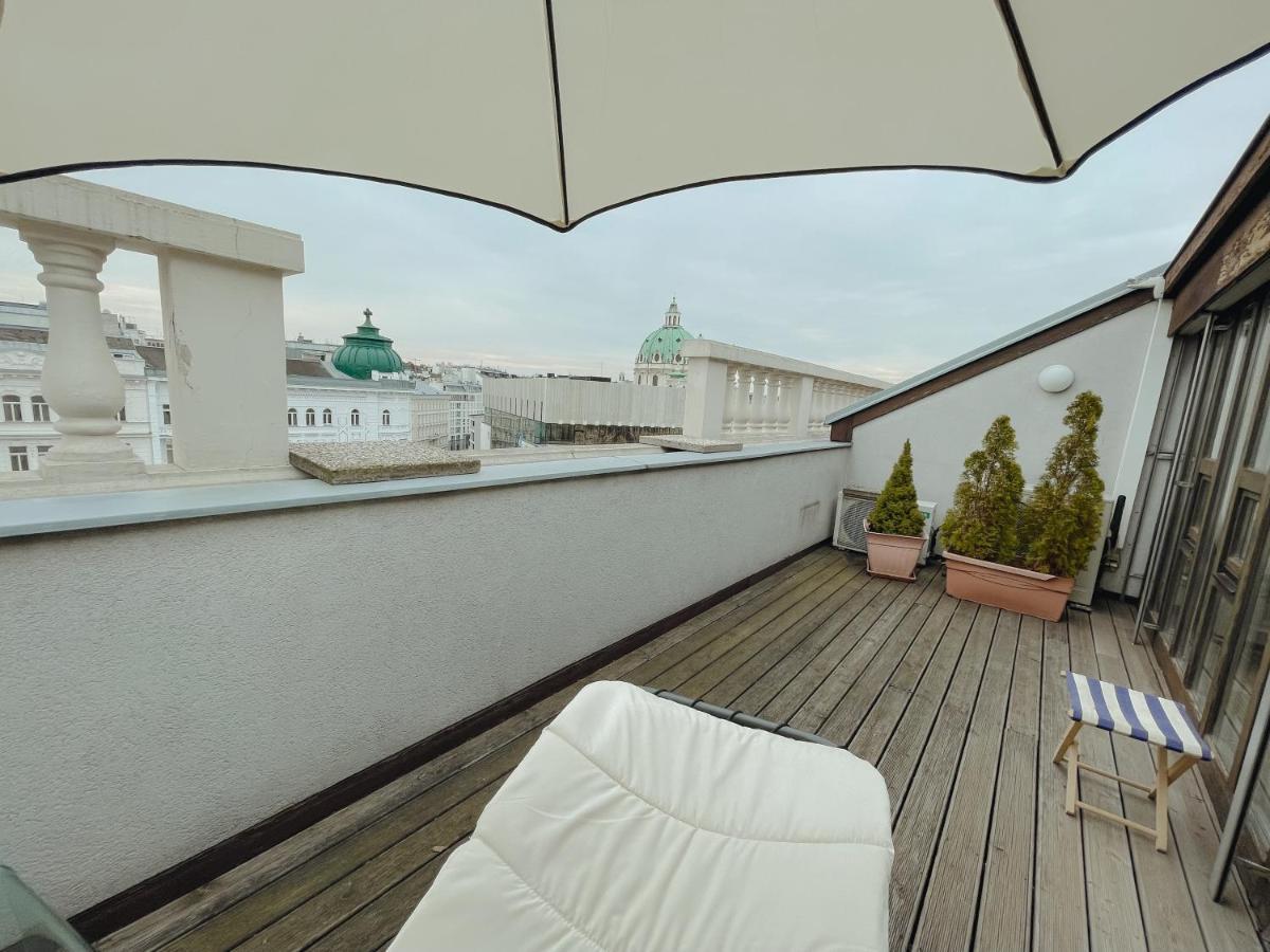 Luxury 150M2 Suite In Most Desirable Area Of Historic Central Wenen Buitenkant foto